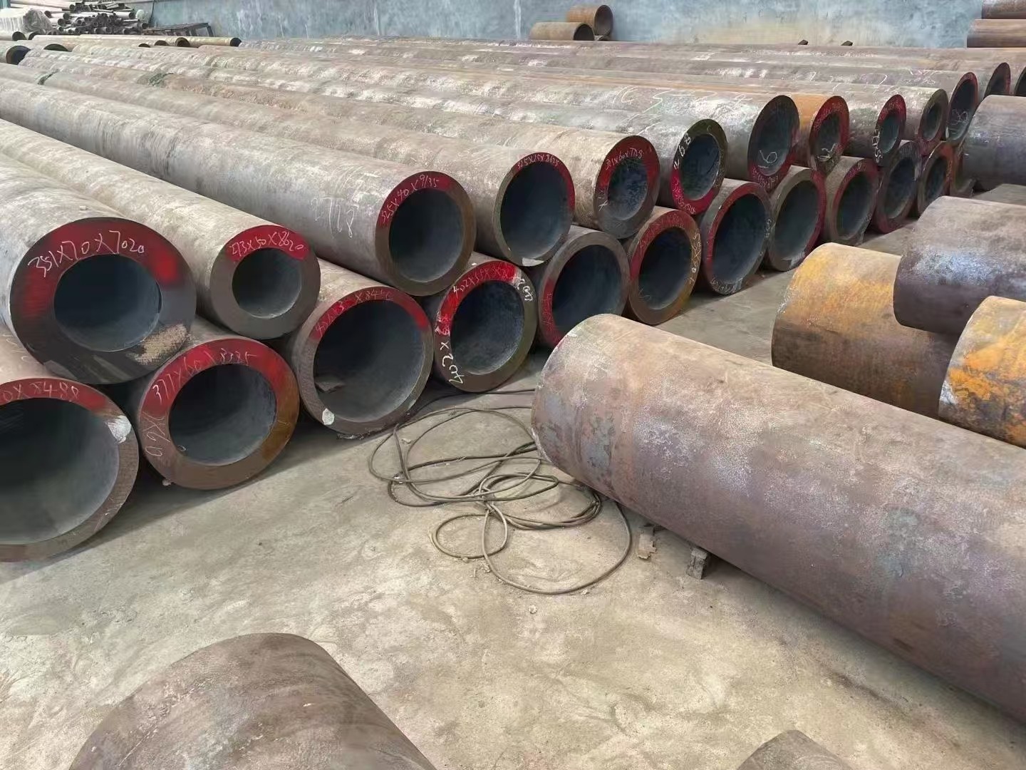 鹰潭市无缝钢管切割定尺切割加工方矩管 - 方案